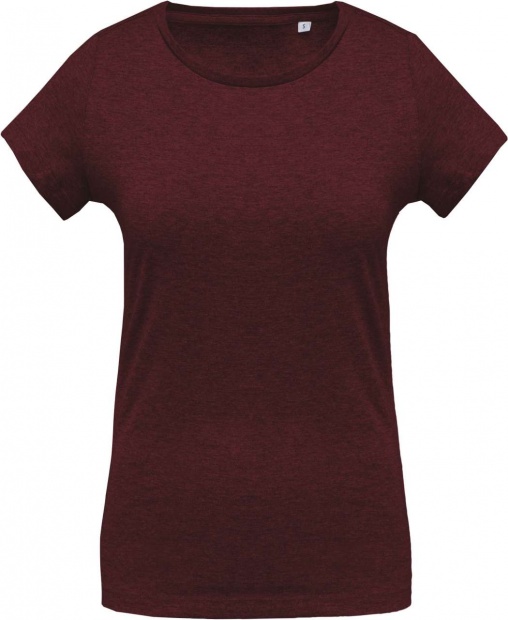 LADIES’ ORGANIC COTTON CREW NECK T-SHIRT