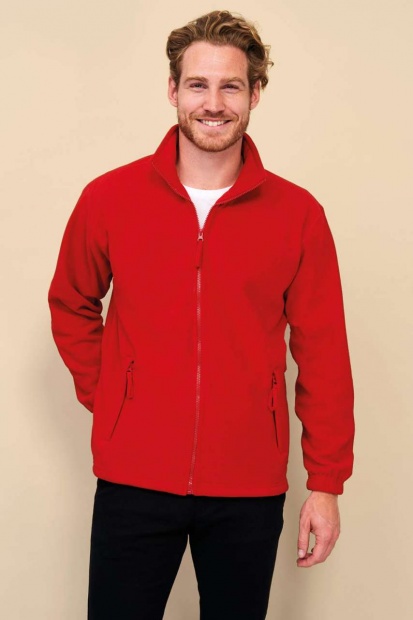 SOL'S NORTH MEN - ZIPPED FLEECE JACKET SOL'S NORTH MEN - ZIPPED FLEECE JACKET