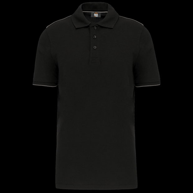 MEN'S SHORT-SLEEVED CONTRASTING DAYTODAY POLO SHIRT