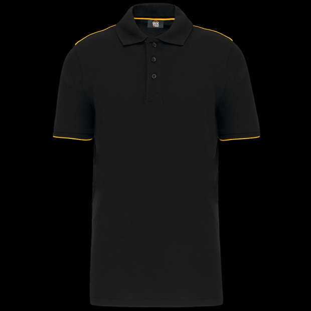 MEN'S SHORT-SLEEVED CONTRASTING DAYTODAY POLO SHIRT