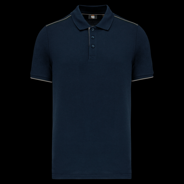 MEN'S SHORT-SLEEVED CONTRASTING DAYTODAY POLO SHIRT