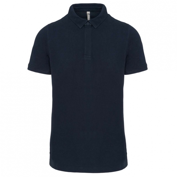 MEN'S SHORT SLEEVE STUD POLO SHIRT