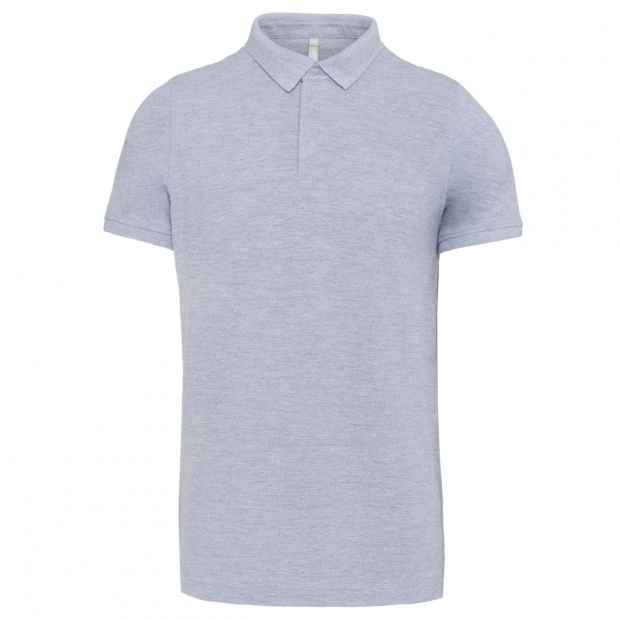 MEN'S SHORT SLEEVE STUD POLO SHIRT