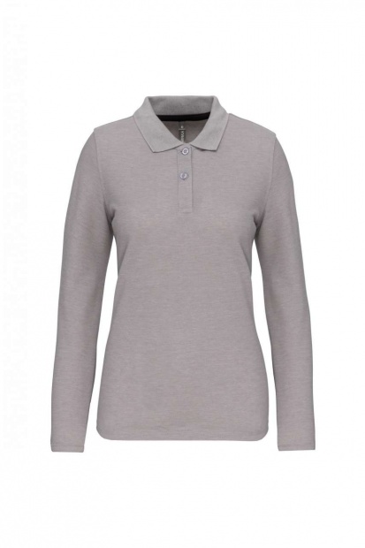 LADIES' LONG-SLEEVED POLO SHIRT