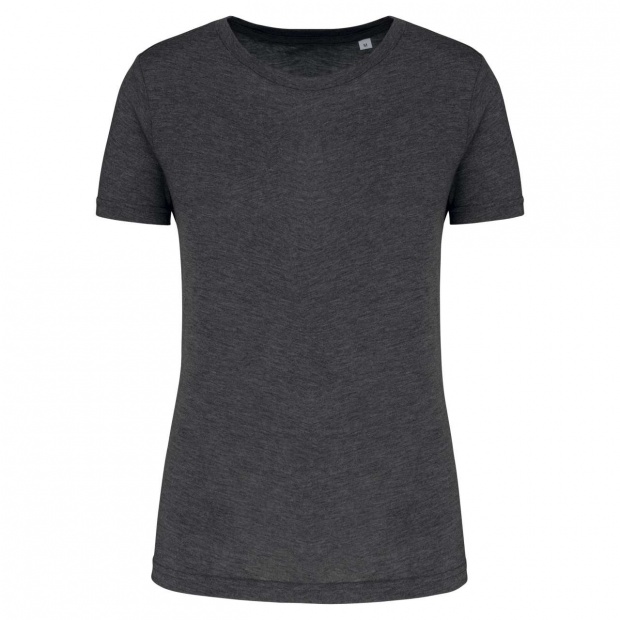 LADIES' TRIBLEND ROUND NECK SPORTS T-SHIRT