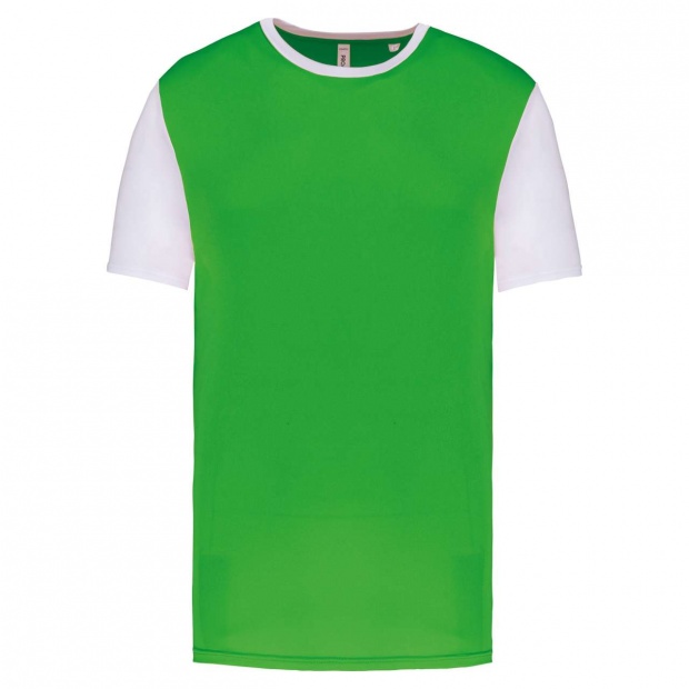 ADULTS' BICOLOUR SHORT-SLEEVED T-SHIRT