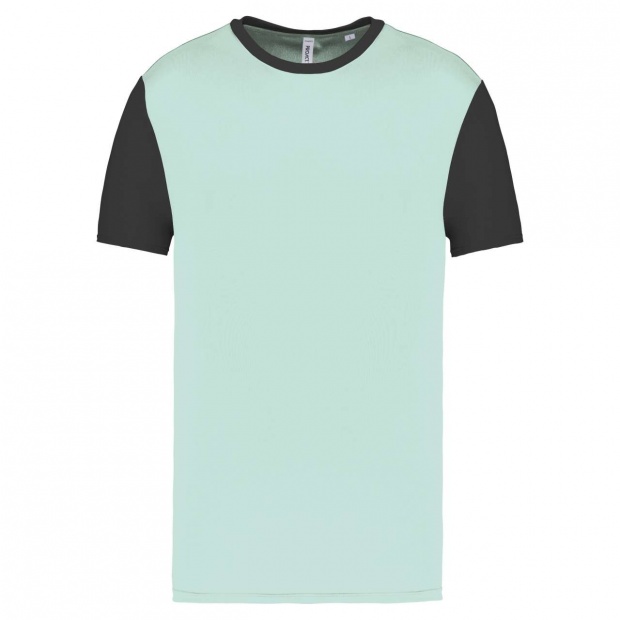 ADULTS' BICOLOUR SHORT-SLEEVED T-SHIRT