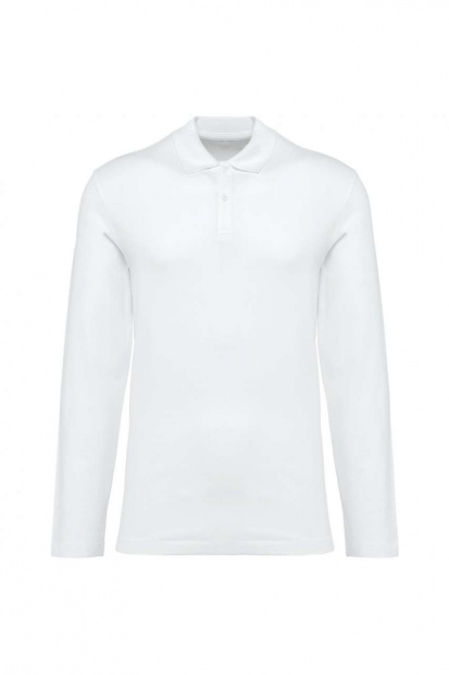 MEN'S LONG-SLEEVED SUPIMA® POLO SHIRT