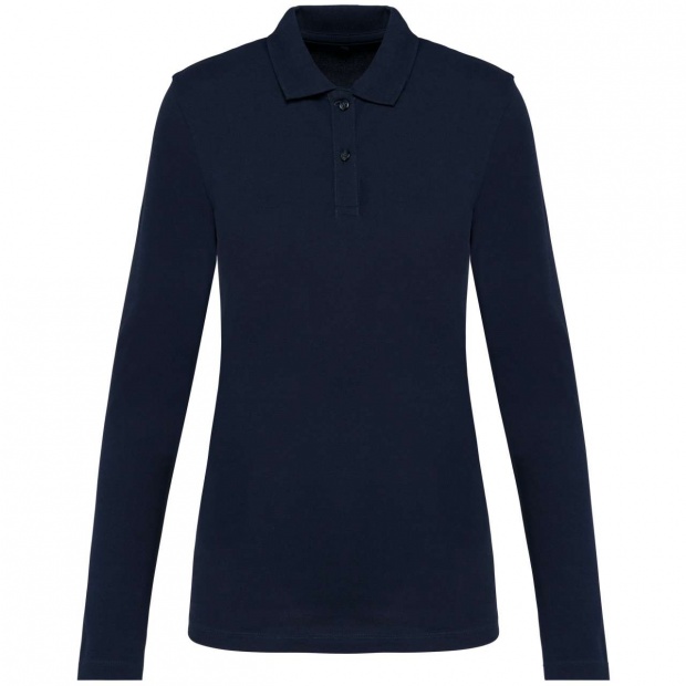LADIES' LONG-SLEEVED SUPIMA® POLO SHIRT