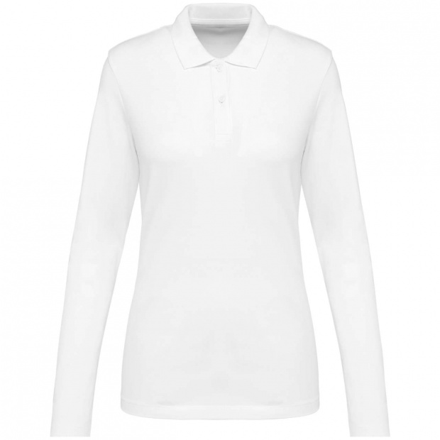LADIES' LONG-SLEEVED SUPIMA® POLO SHIRT