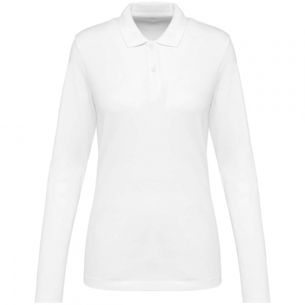 LADIES' LONG-SLEEVED SUPIMA® POLO SHIRT