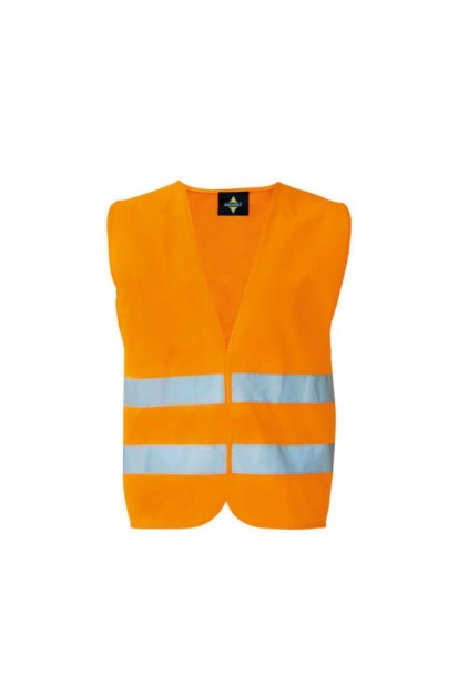 BASIC SAFETY VEST FOR PRINT "KARLSRUHE" - 2 VELCRO