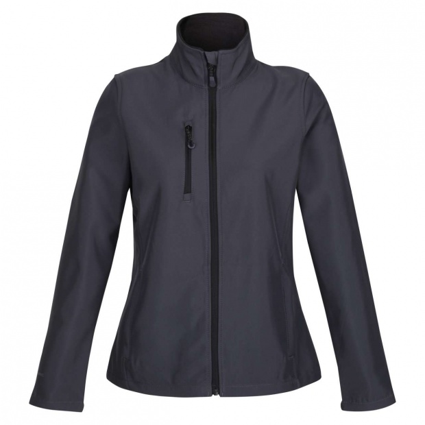 WOMEN'S HONESTLY MADE RECYCLED PRINTABLE SOFTSHELL JACKET