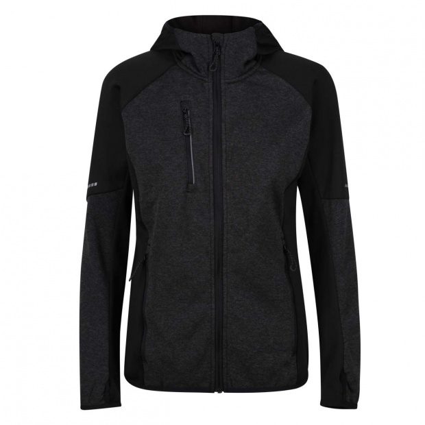 WOMEN'S X-PRO COLDSPRING II HYBRID PERFORMANCE STRETCH HOODED FLEECE JACKET