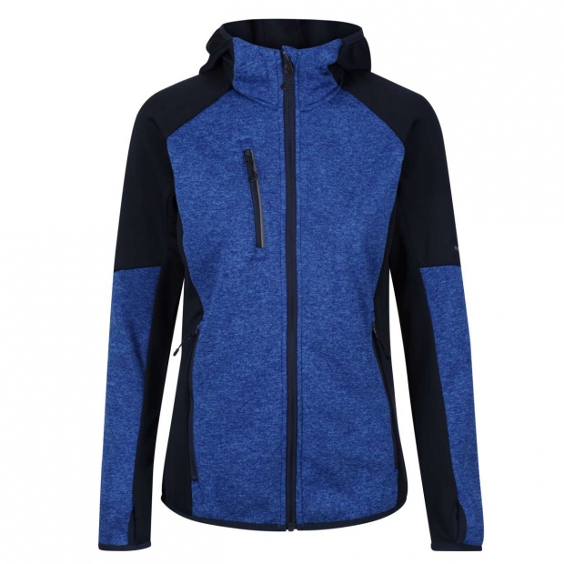 WOMEN'S X-PRO COLDSPRING II HYBRID PERFORMANCE STRETCH HOODED FLEECE JACKET