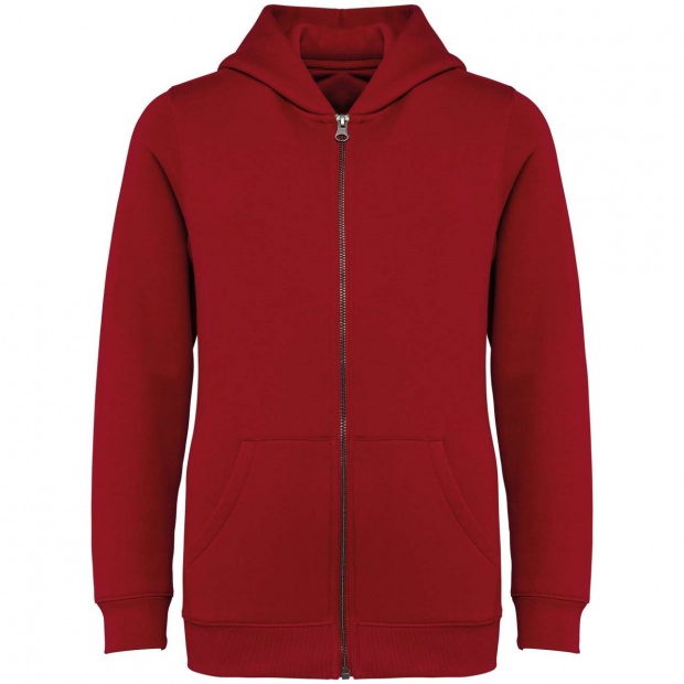 ECO-FRIENDLY KIDS’ FULL ZIP HOODED SWEATSHIRT