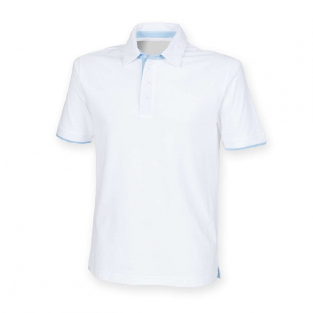 MEN'S CONTRAST POLO SHIRT