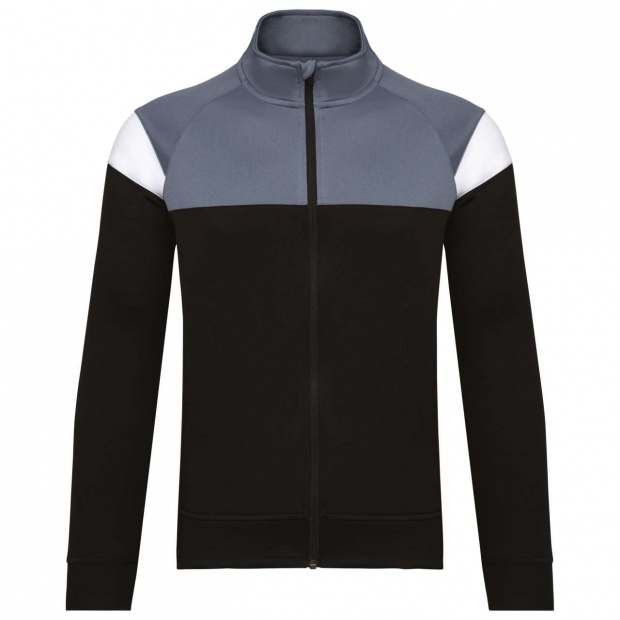 KIDS ZIPPED TRACKSUIT JACKET