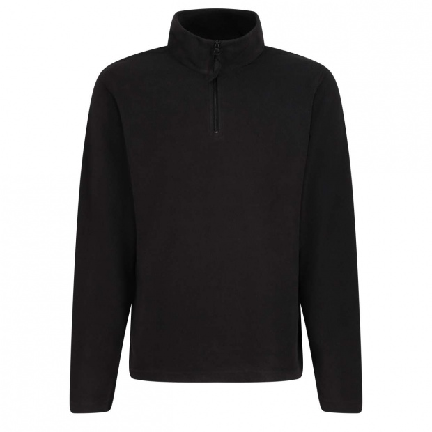 MICRO ZIP NECK FLEECE