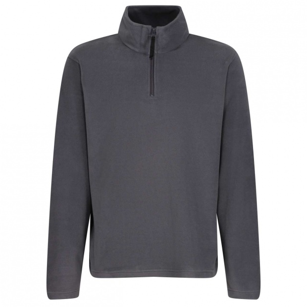 MICRO ZIP NECK FLEECE