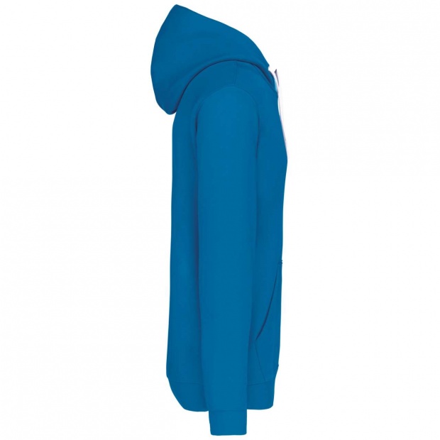 MEN'S CONTRAST HOODED SWEATSHIRT MEN'S CONTRAST HOODED SWEATSHIRT