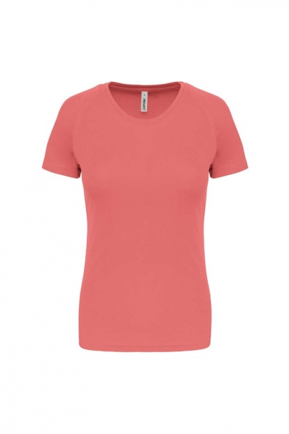 LADIES' SHORT-SLEEVED SPORTS T-SHIRT