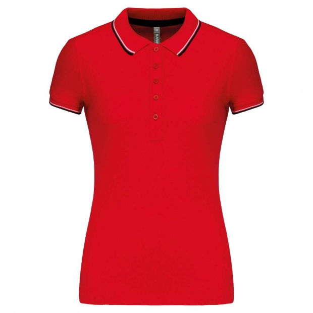 LADIES' SHORT-SLEEVED POLO SHIRT