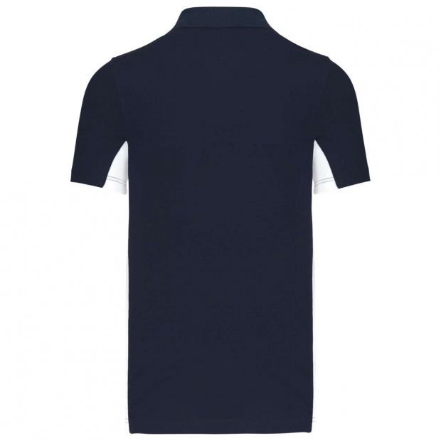 FLAG - SHORT-SLEEVED TWO-TONE POLO SHIRT