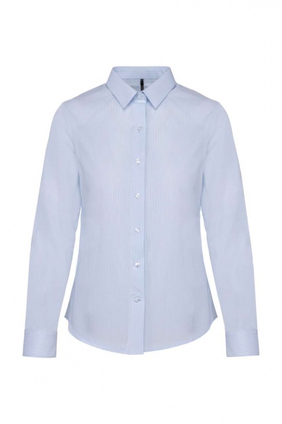 LADIES’ LONG-SLEEVED COTTON POPLIN SHIRT LADIES’ LONG-SLEEVED COTTON POPLIN SHIRT
