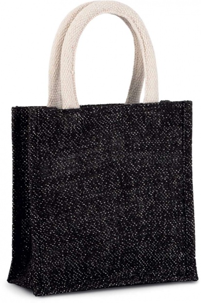 JUTE CANVAS TOTE - SMALL