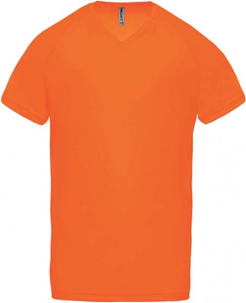 MEN’S V-NECK SHORT SLEEVE SPORTS T-SHIRT