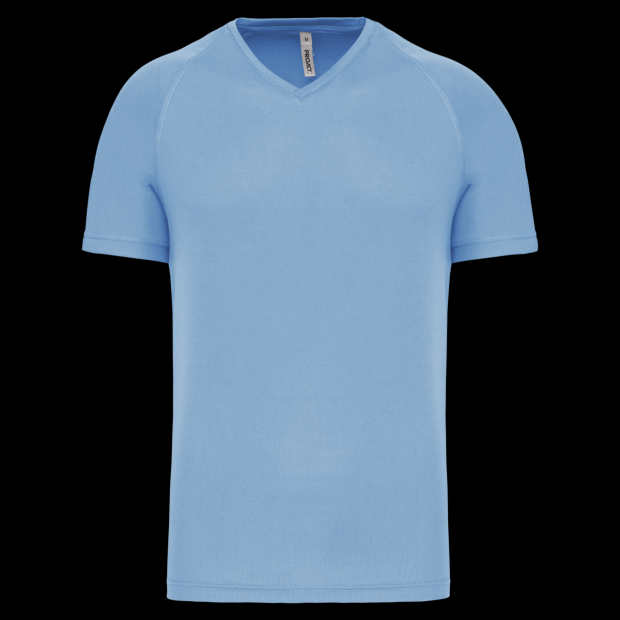 MEN’S V-NECK SHORT SLEEVE SPORTS T-SHIRT