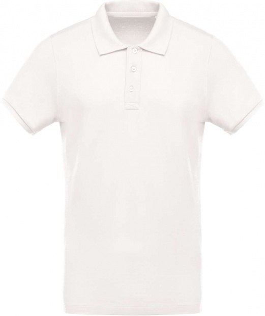 MEN'S ORGANIC PIQUÉ SHORT-SLEEVED POLO SHIRT