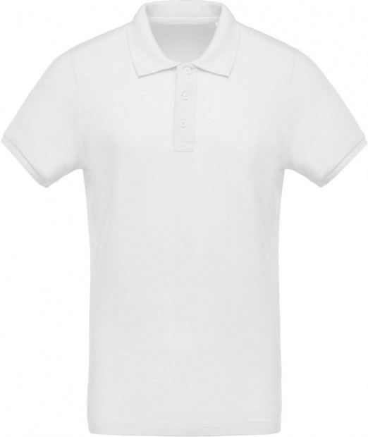 MEN'S ORGANIC PIQUÉ SHORT-SLEEVED POLO SHIRT