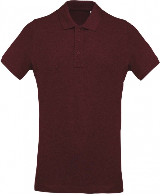 MEN'S ORGANIC PIQUÉ SHORT-SLEEVED POLO SHIRT