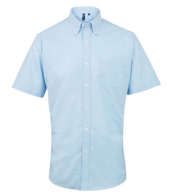 MEN’S SHORT SLEEVE SIGNATURE OXFORD SHIRT