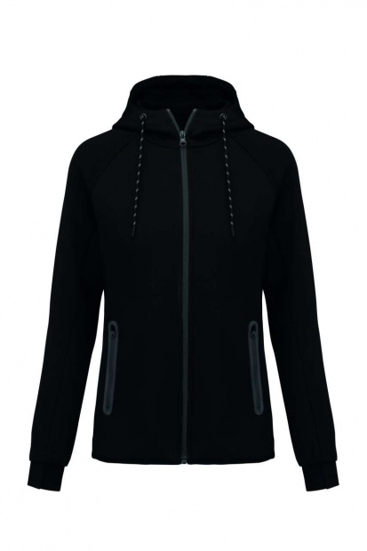 LADIES’ HOODED SWEATSHIRT