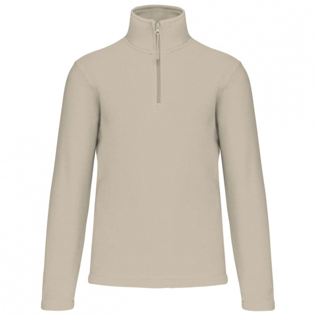 ENZO - ZIP NECK MICROFLEECE JACKET