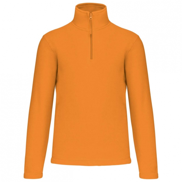 ENZO - ZIP NECK MICROFLEECE JACKET