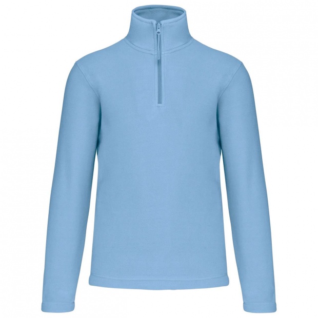 ENZO - ZIP NECK MICROFLEECE JACKET