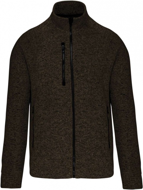 MEN'S FULL ZIP HEATHER JACKET