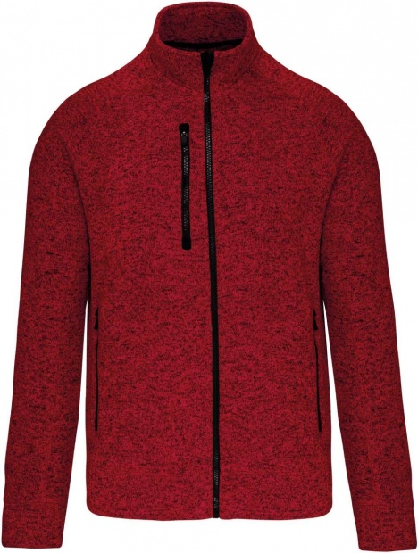 MEN'S FULL ZIP HEATHER JACKET