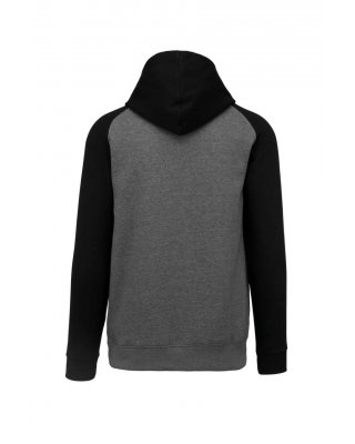 KIDS' TWO-TONE HOODED SWEATSHIRT