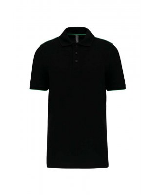 MEN'S SHORT-SLEEVED CONTRASTING DAYTODAY POLO SHIRT