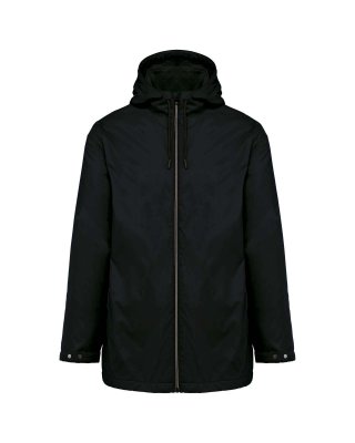 UNISEX HOODED JACKET WITH MICRO-POLARFLEECE LINING