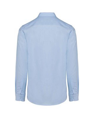 MEN LONG-SLEEVED EASY CARE SHIRT WITHOUT POCKET