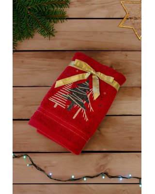 OLIMA CHRISTMAS TOWEL - PINES