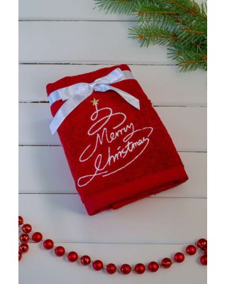 OLIMA CHRISTMAS TOWEL - MERRY CHRISTMAS