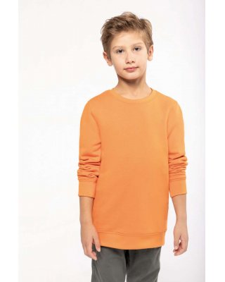 KIDS' ECO-FRIENDLY CREW NECK SWEATSHIRT