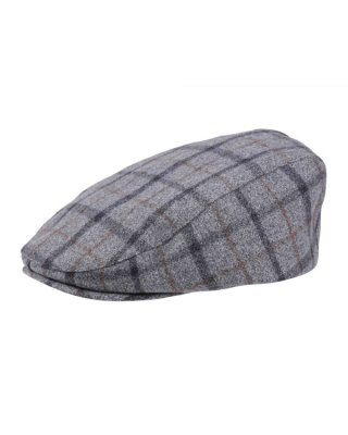 ACRE TWEED-EFFECT FLATCAP